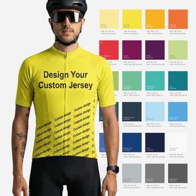 Jersey y baberos de ciclismo personalizado profesional