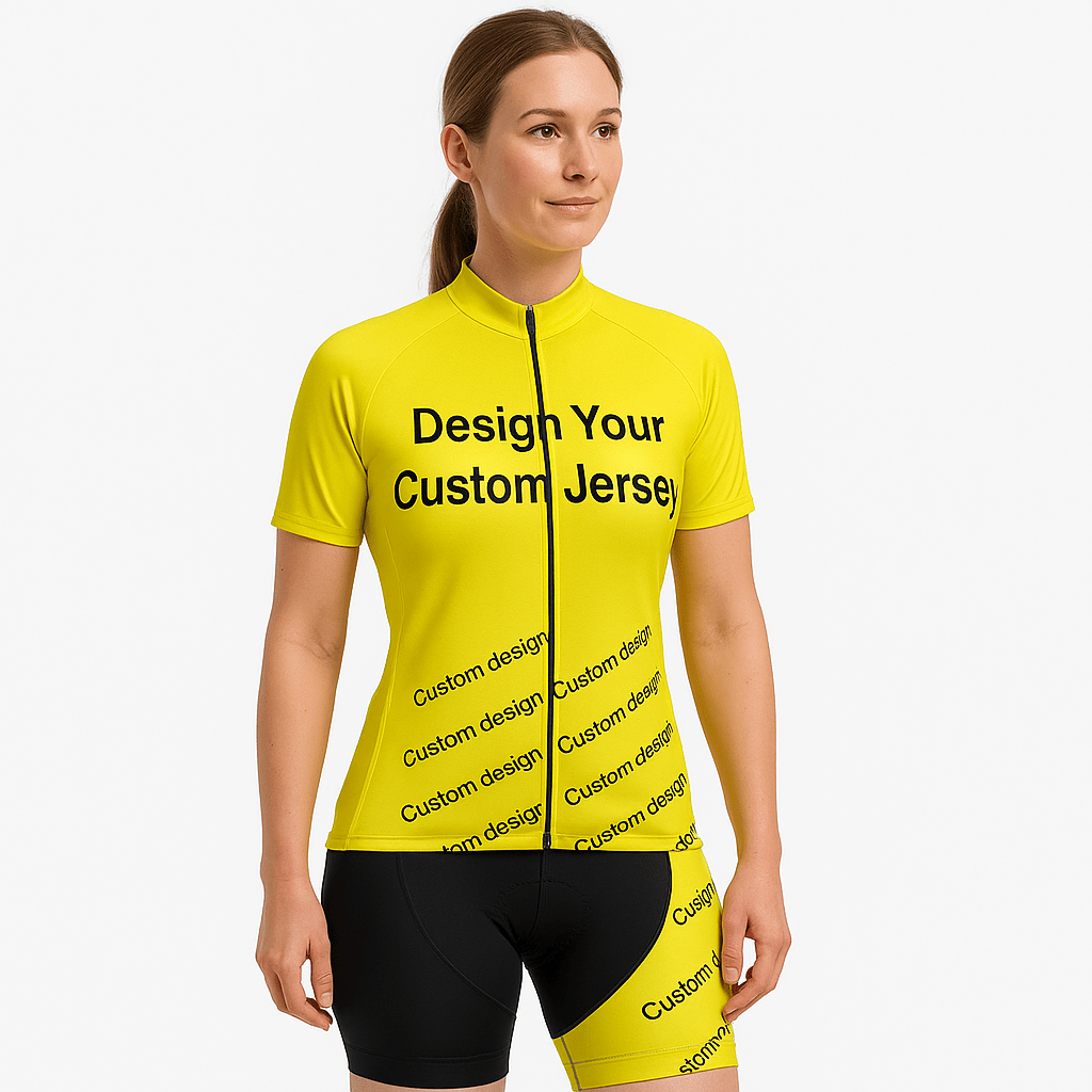 Professional Women's Custom Cycling Jersey or Bib Shorts