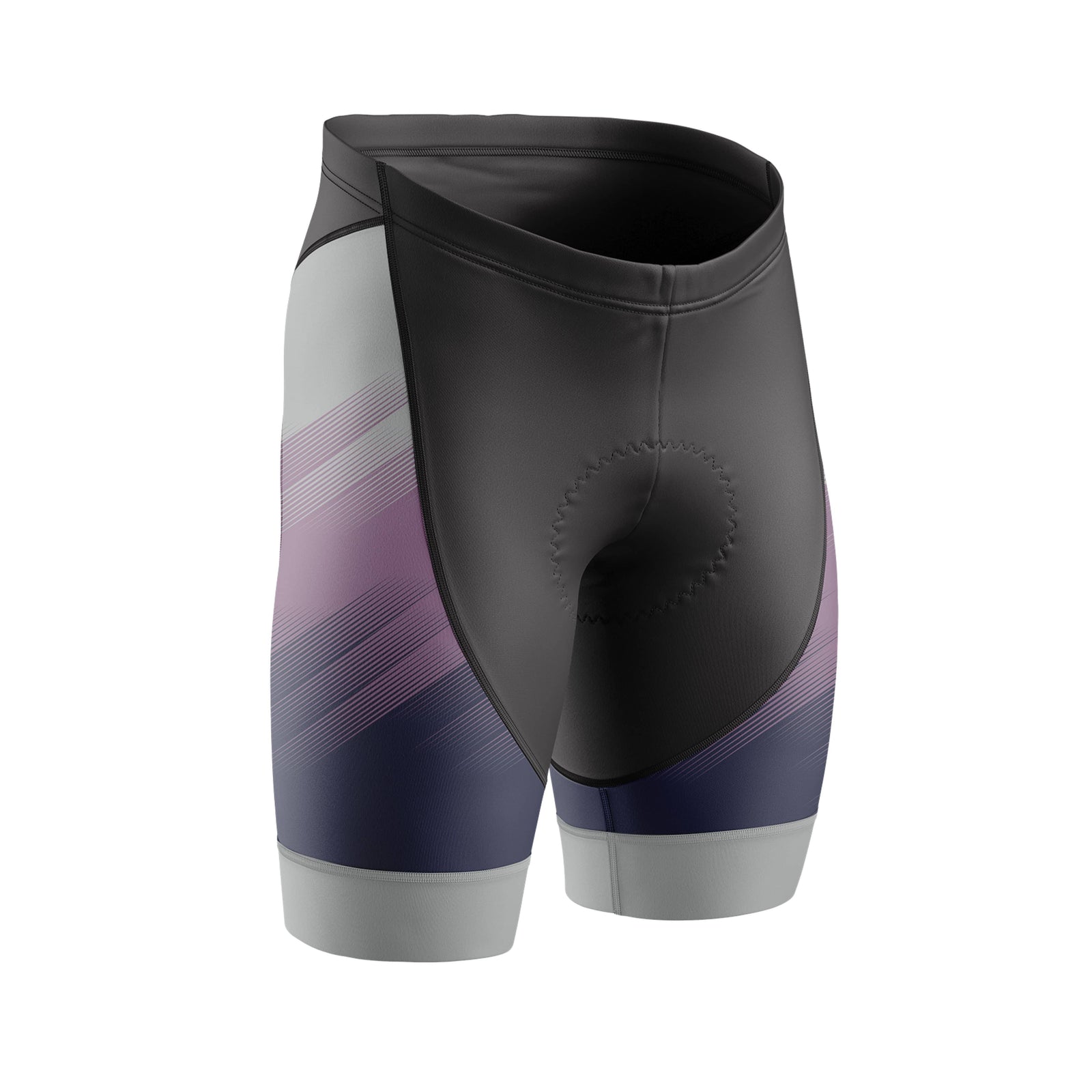 Women's Grey Gradient Cycling Jersey or Shorts