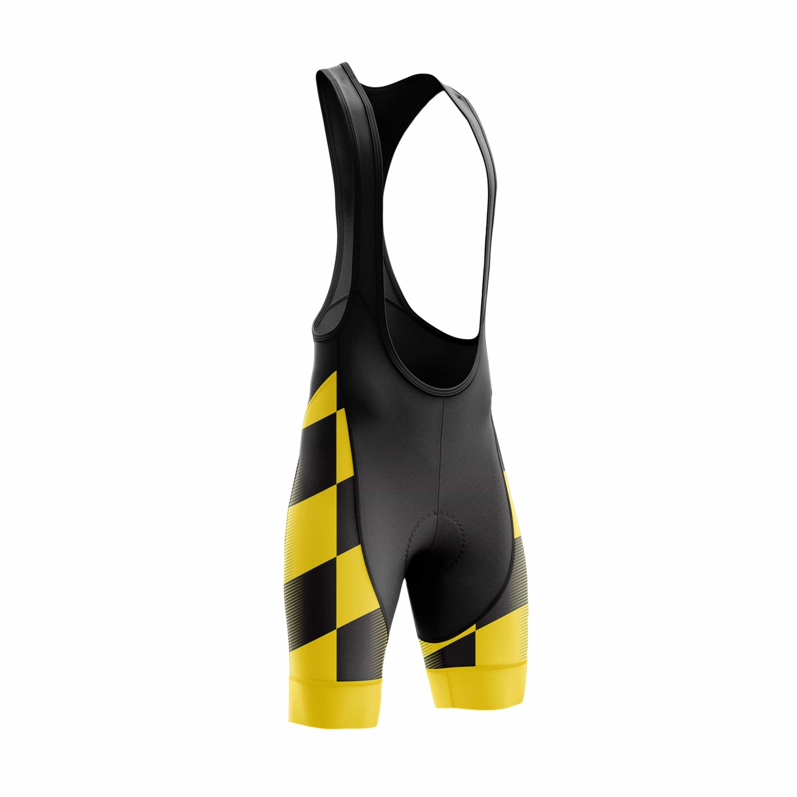 Men's Yellow Black Cycling Jersey or Bib Shorts