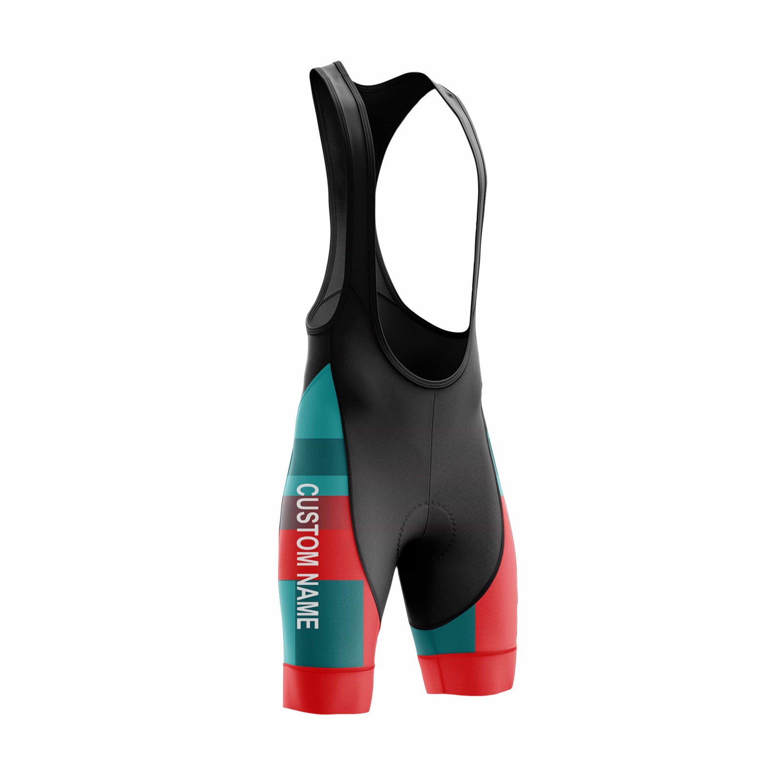 Custom Turquoise Cycling Jersey or Bib Shorts