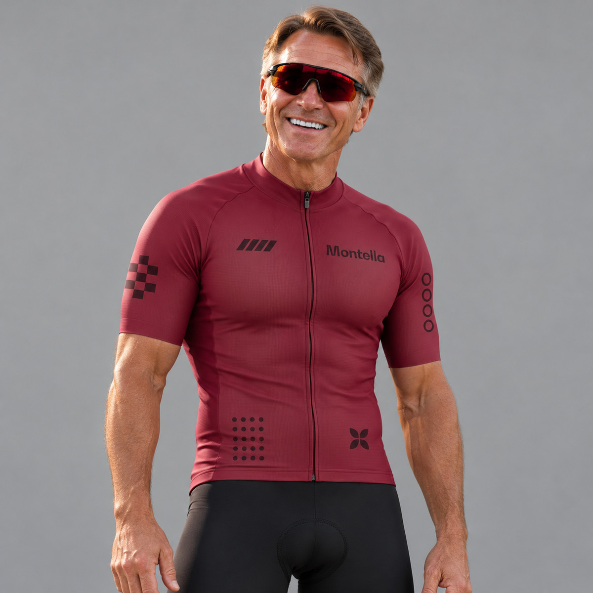 Jersey o baberos para hombres del lado azul