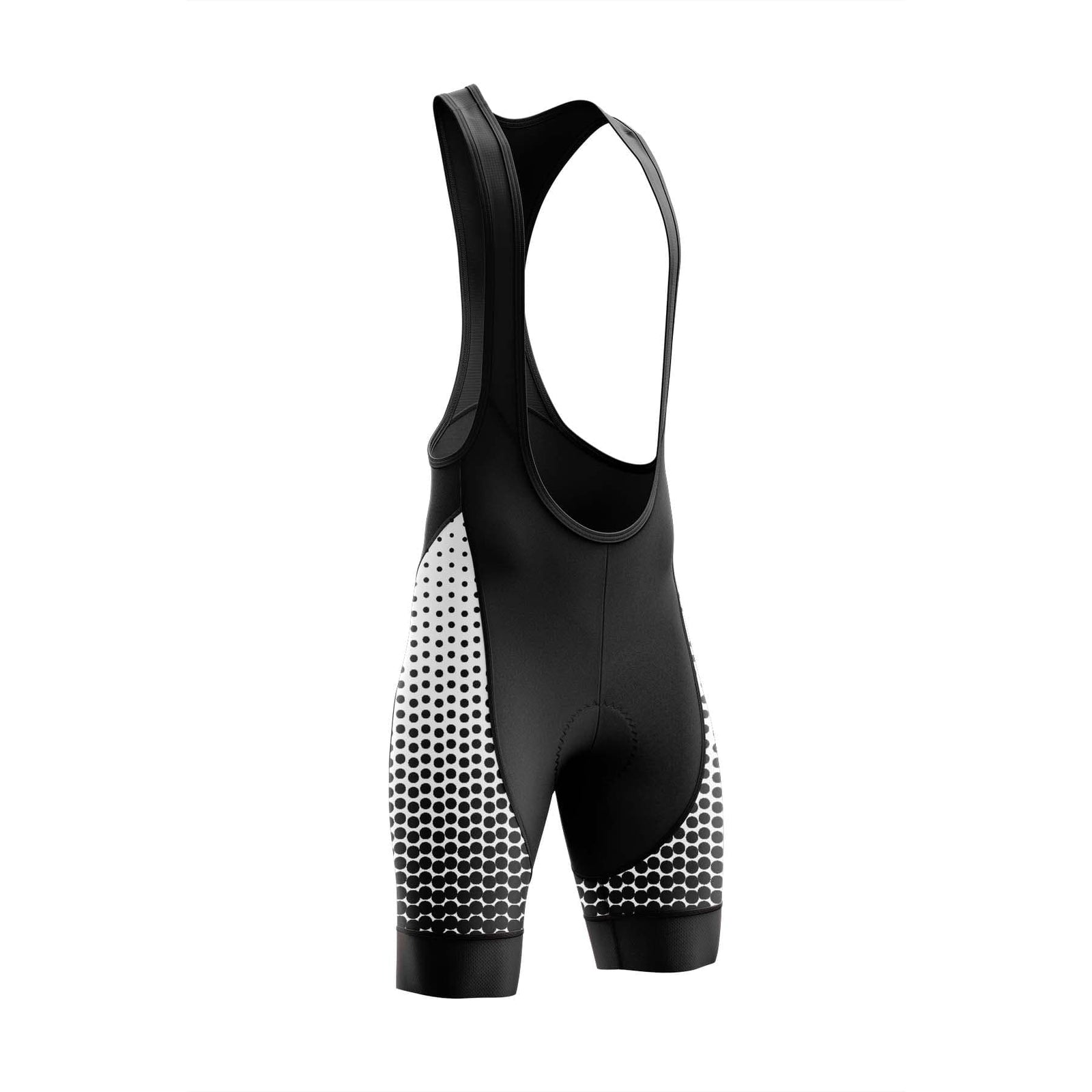 White Dots Cycling Bib Shorts