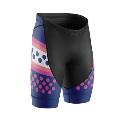 Women Blue Cycling Shorts