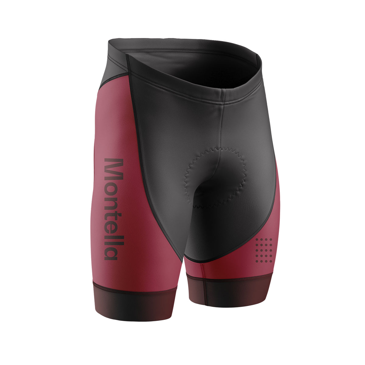 Mujeres pantalones cortos de ciclismo de gradiente rosa