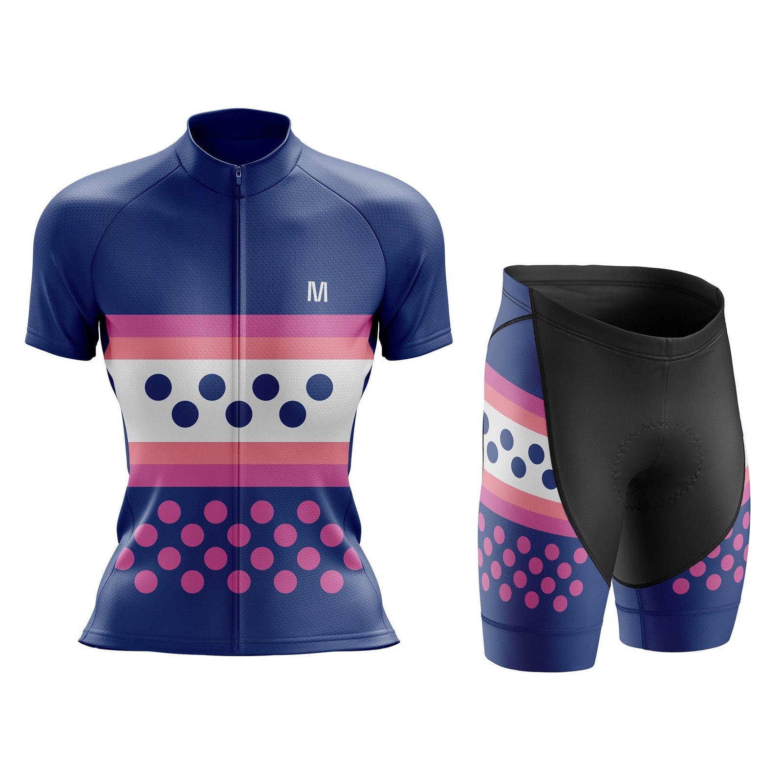 Women's Blue Cycling Jersey or Shorts