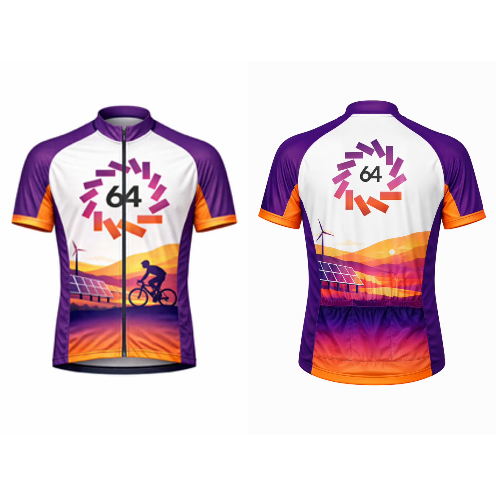 Custom 64 Cycling Jersey