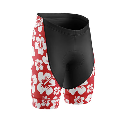 Women's Hibiscus Flower Cycling Jersey or Shorts