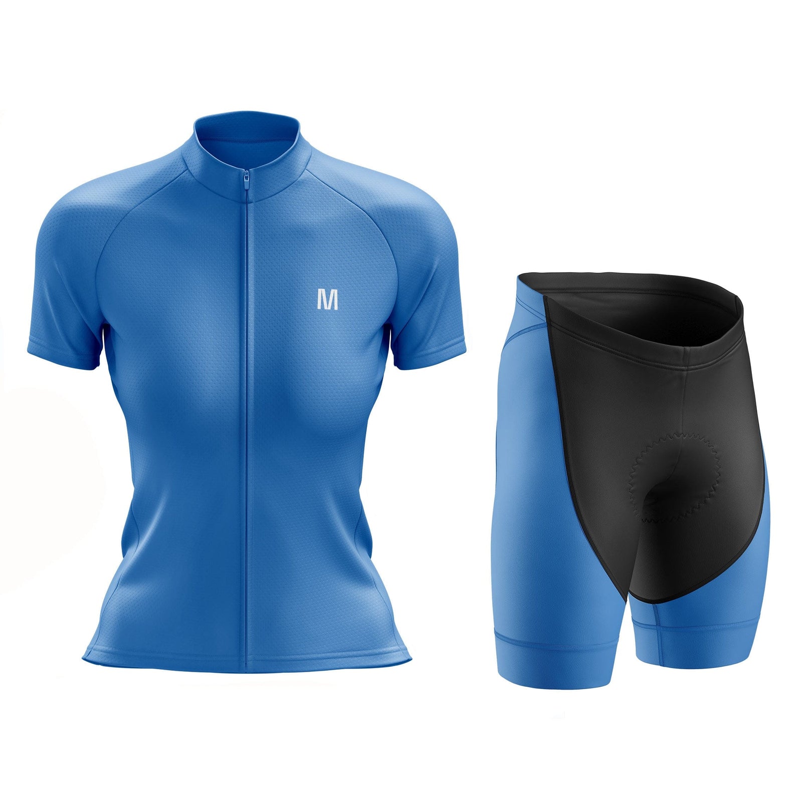 Women's Blue Cycling Jersey or Shorts