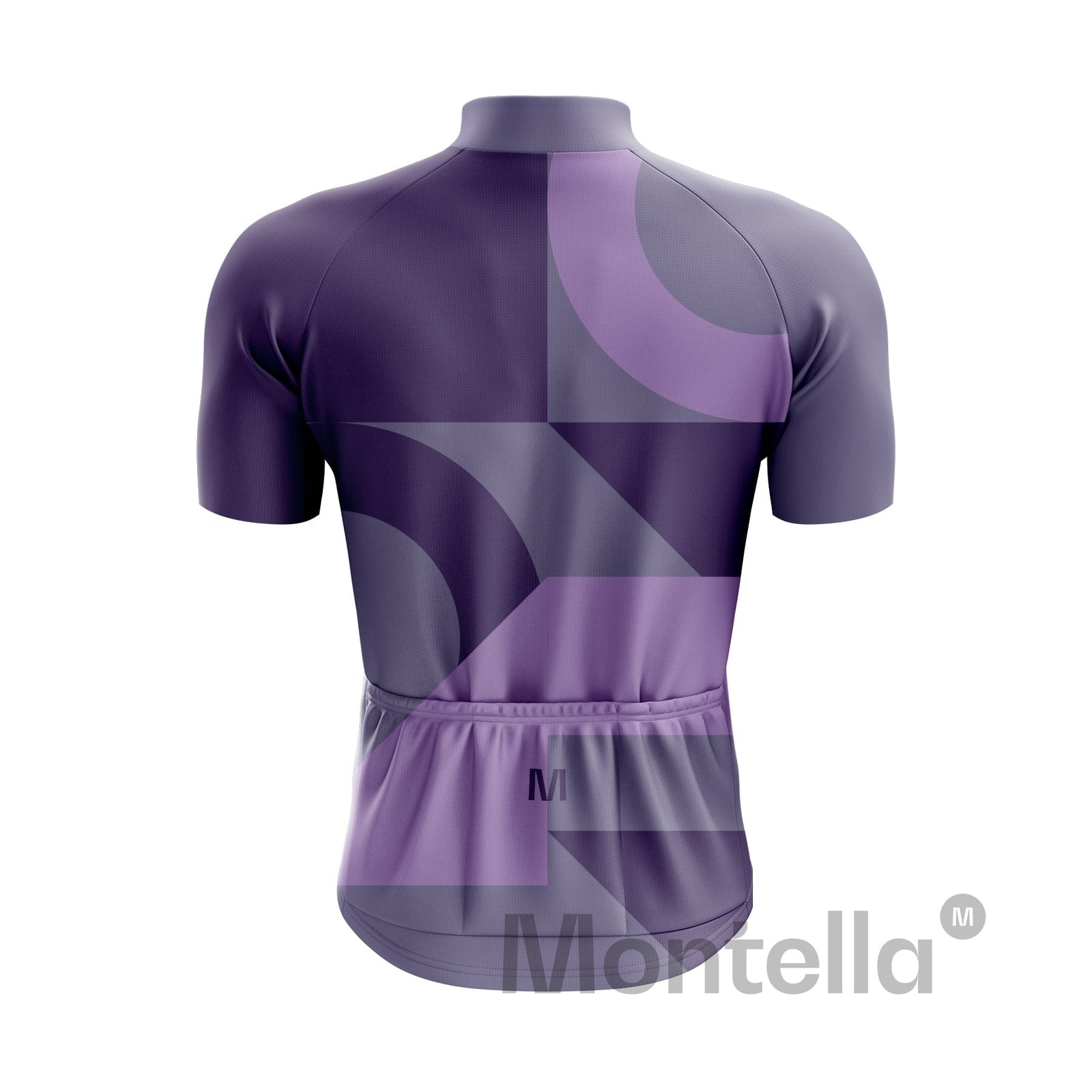Men's Purple Pattern Cycling Jersey or Bib Shorts