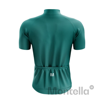 Men's Green Cycling Jersey