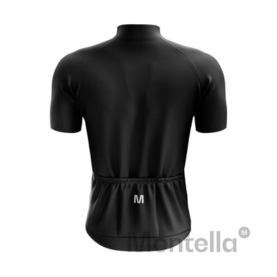 Men's Black Cycling Jersey or Bib Shorts