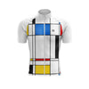 Men's White Cubes Cycling Jersey or Bib Shorts