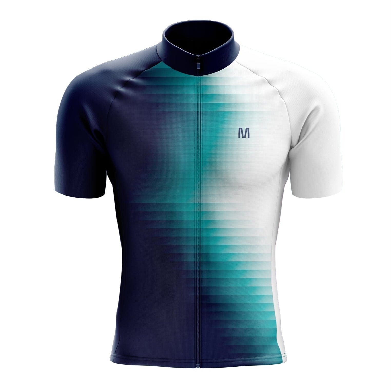 Men's Blue Side Cycling Jersey
