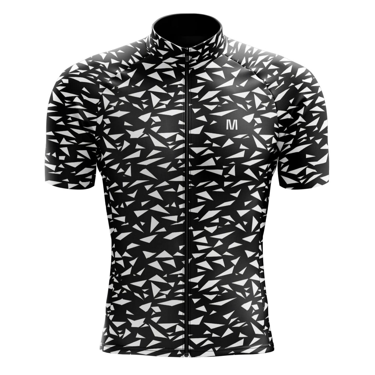 Men's Black Triangles Cycling Jersey