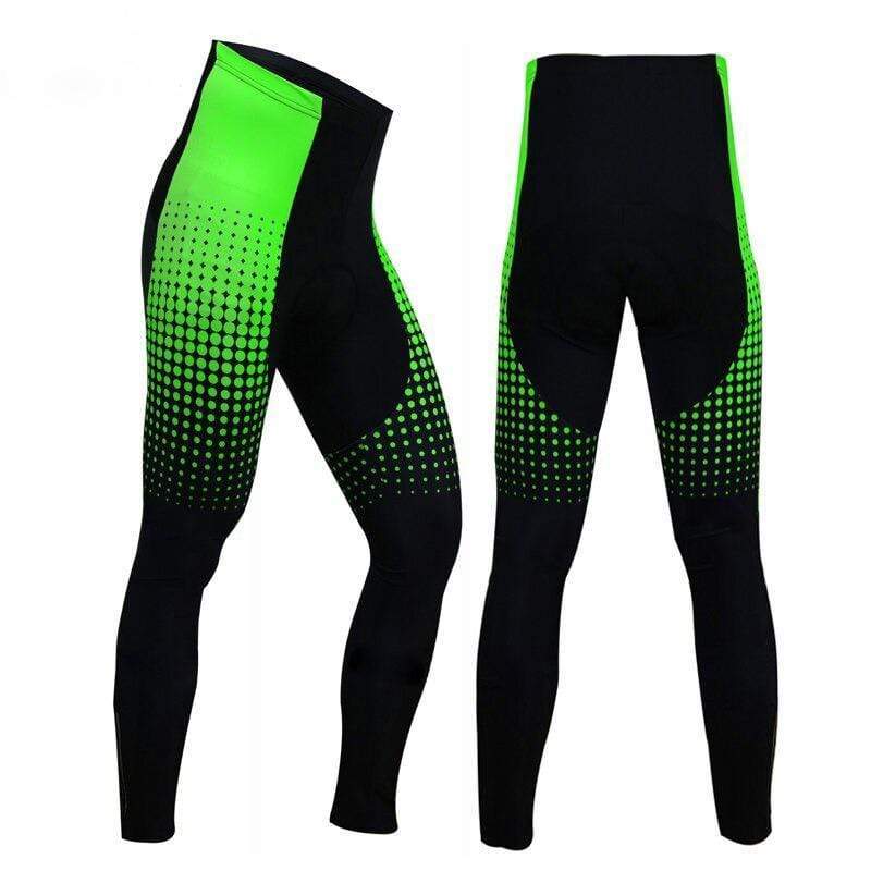 Hi Vis Men's Cycling Pants - Green