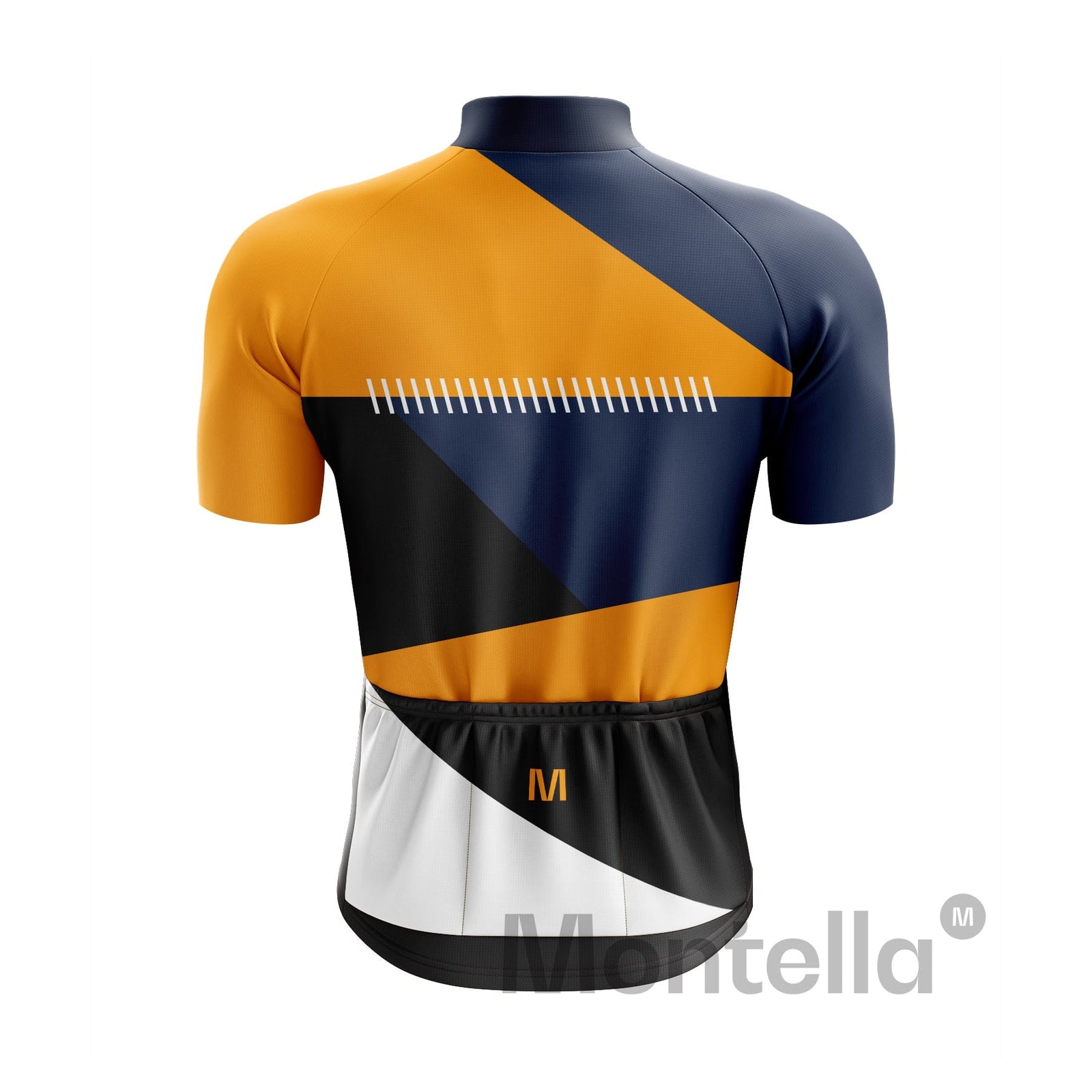 Montella Cycling Cycling Kit Men's Orange Side Cycling Jersey or Bib Shorts