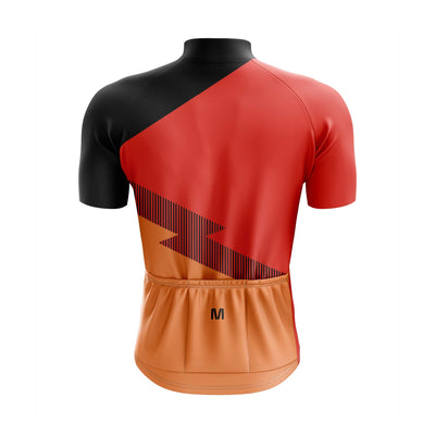 Montella Cycling Cycling Kit Men's Orange Side Cycling Jersey or Bib Shorts