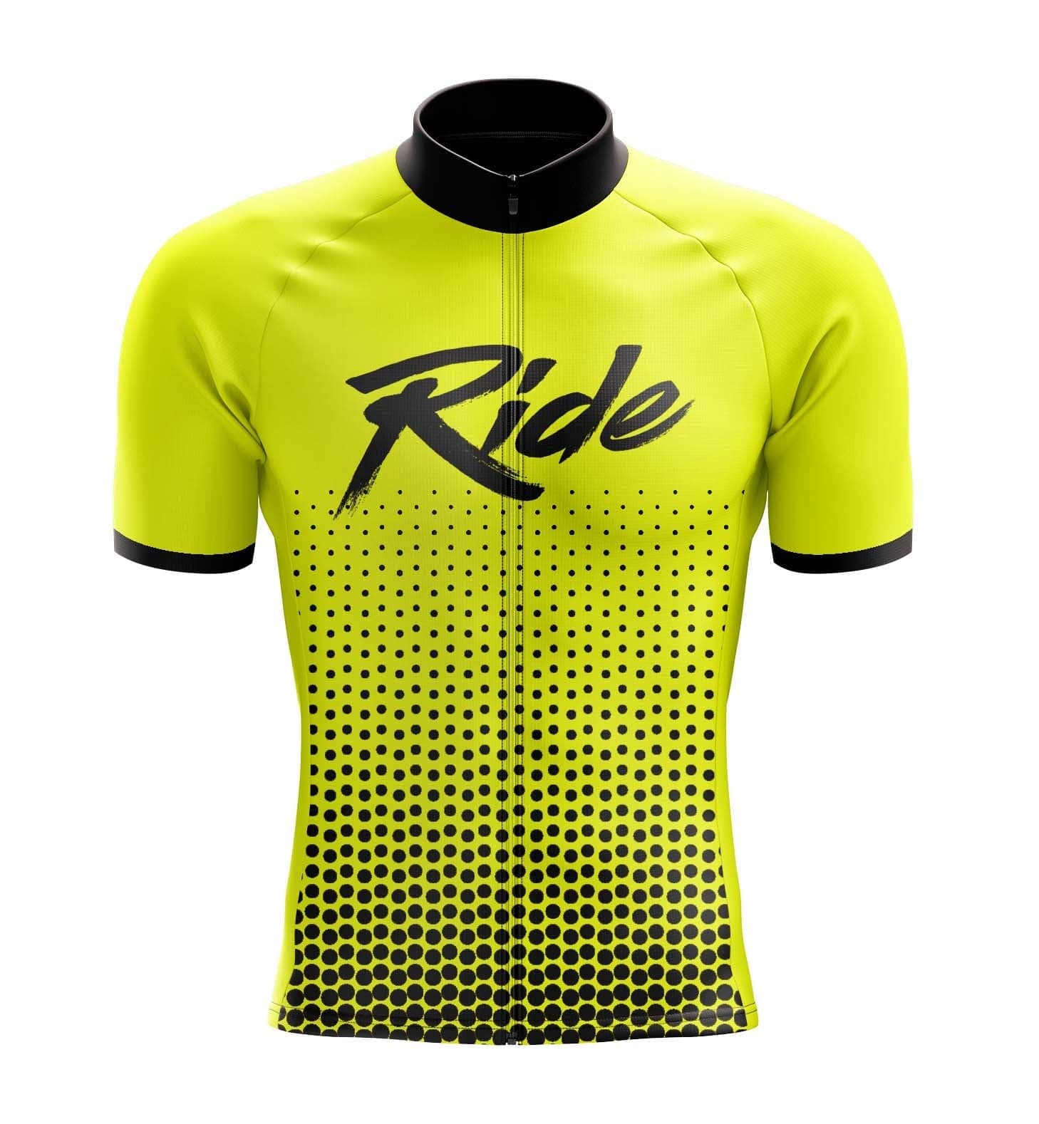 Montella Cycling Cycling Kit XS / Jersey Only Men's Yellow Ride Cycling Jersey or Bib Shorts