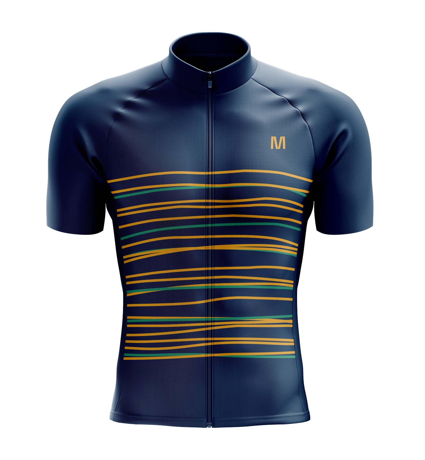 Montella Cycling Men's Dark Blue Cycling Jersey