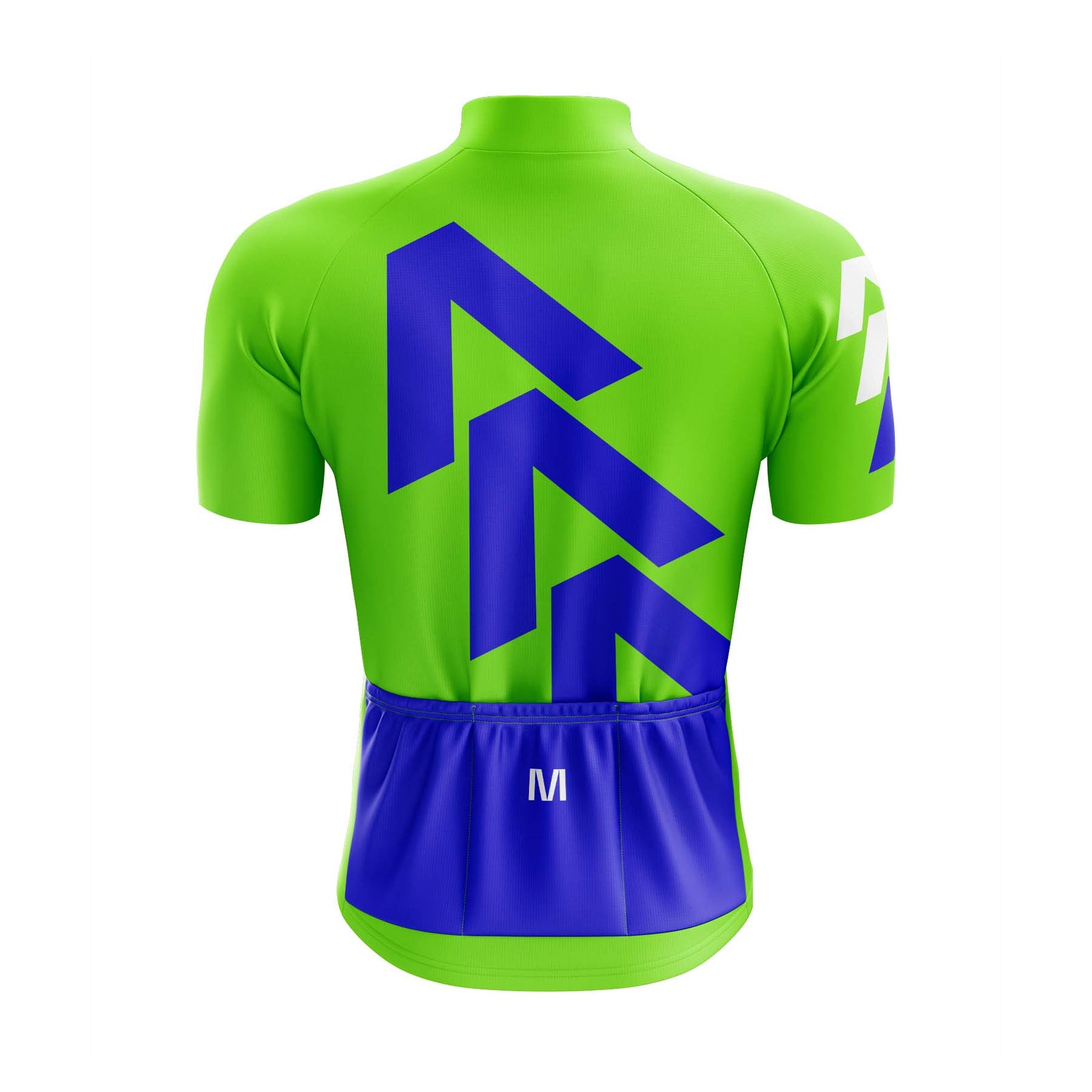 Montella Cycling Men's Green Arrows Cycling Jersey