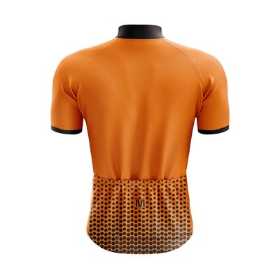 Montella Cycling Men's Orange Ride Cycling Jersey