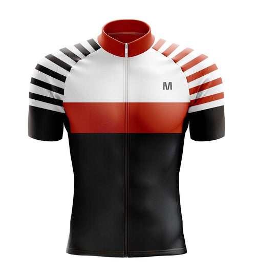 Montella Cycling Men's Orange Wheelie Cycling Jersey