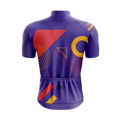 Montella Cycling Men's Purple Tempo Cycling Jersey