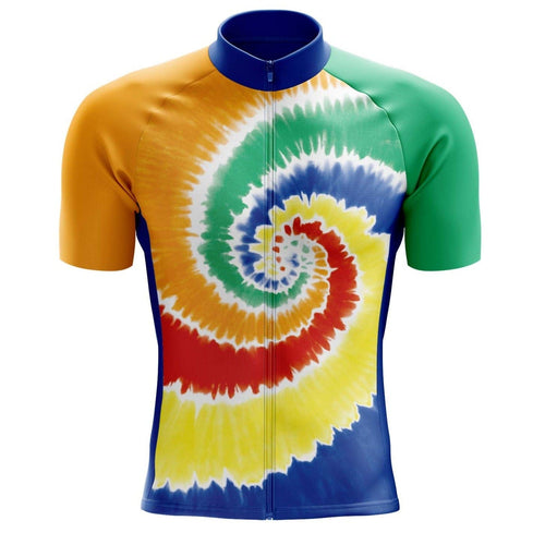 Montella Cycling Men's Tie Dye Cycling Jersey