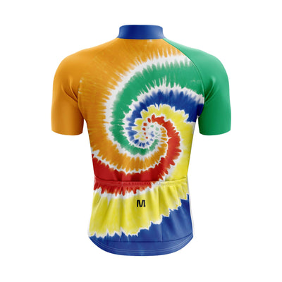 Montella Cycling Men's Tie Dye Cycling Jersey