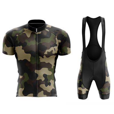 Army Camouflage Cycling Jersey or Bib Shorts