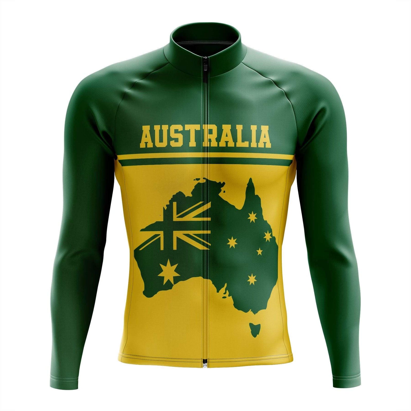 Australia Long Sleeve Cycling Jersey