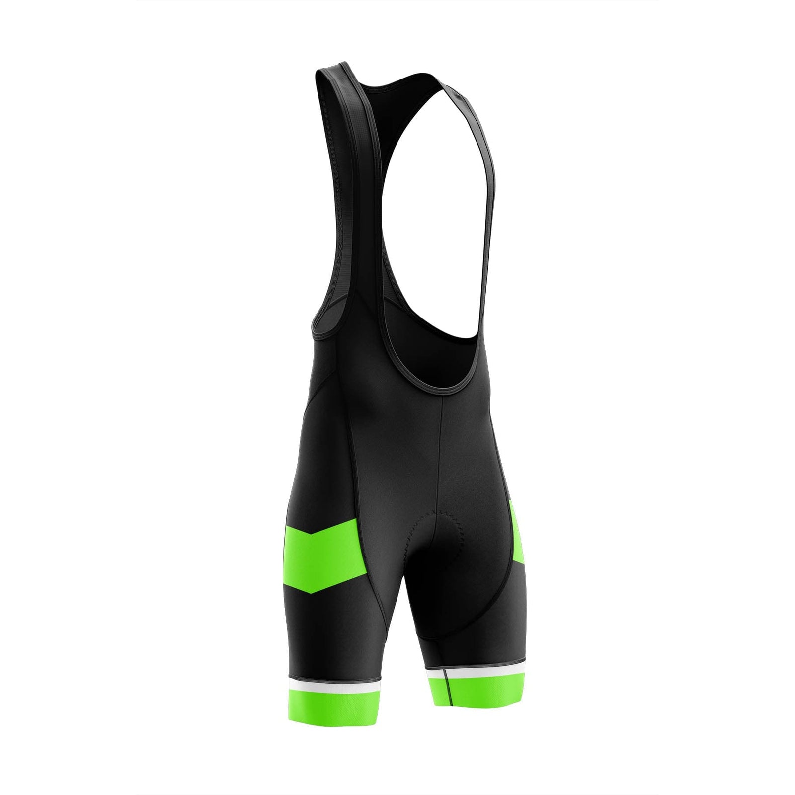 Black Angle Cycling Bib Shorts