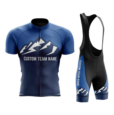 Custom Mountains Cycling Team Jersey and Bibs