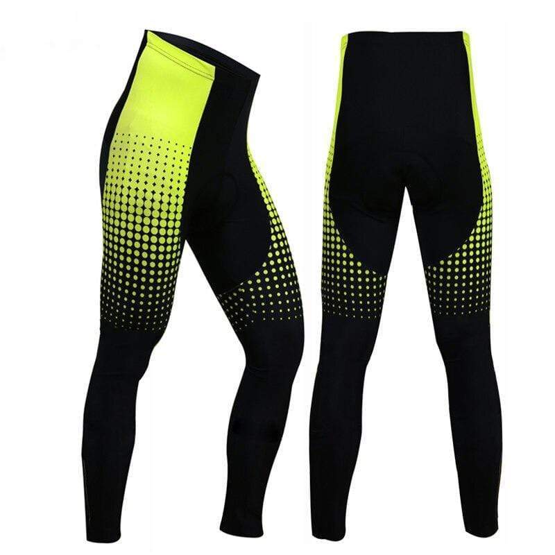 Hi Vis Men's Cycling Pants - Yellow