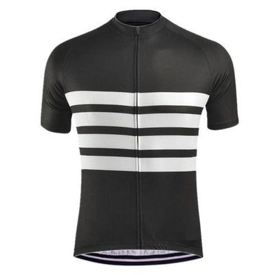 Men's Black Loose Fit Cycling Jersey