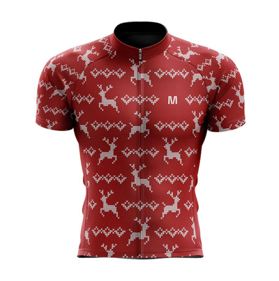 Men's Christmas Sweater Cycling Jersey