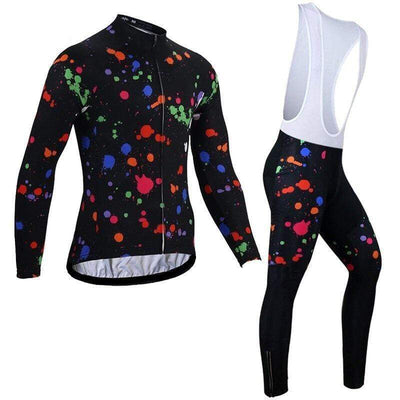 Men's Colorful Winter Cycling Jersey or Bib Pants