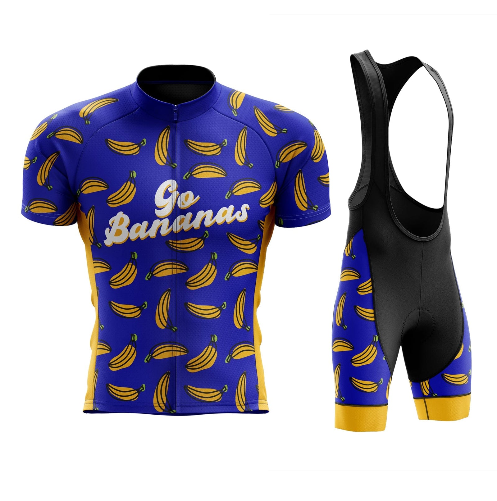 Men's Go Bananas Cycling Jersey or Bibs