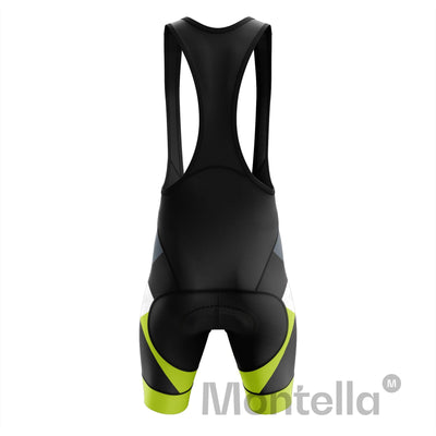 Men's Green Flex Cycling Bib Shorts