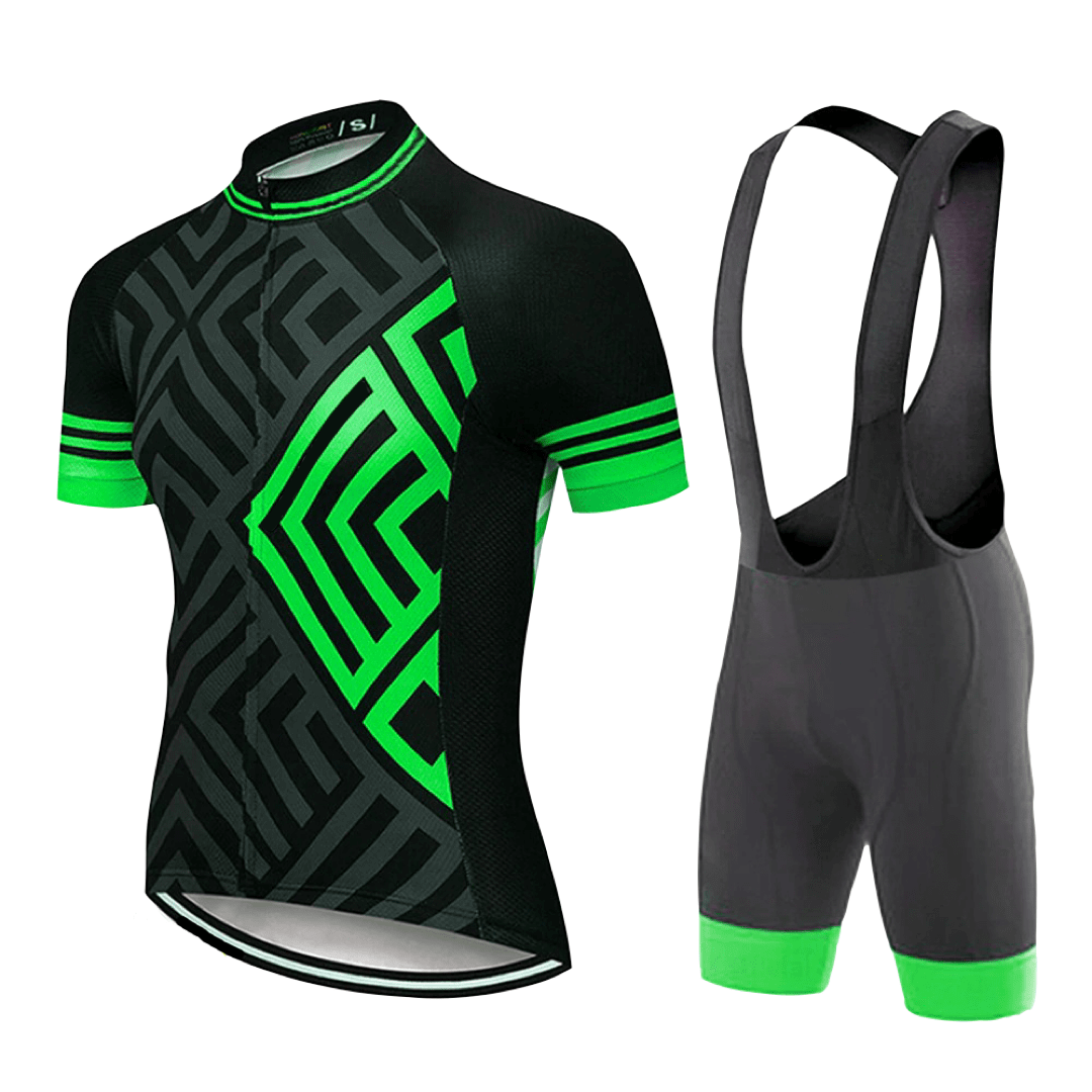Men's Hi Viz Unique Cycling Jersey or Bibs