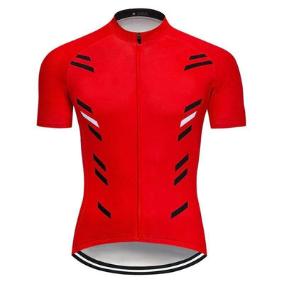 Men's Red Pro Cycling Jersey