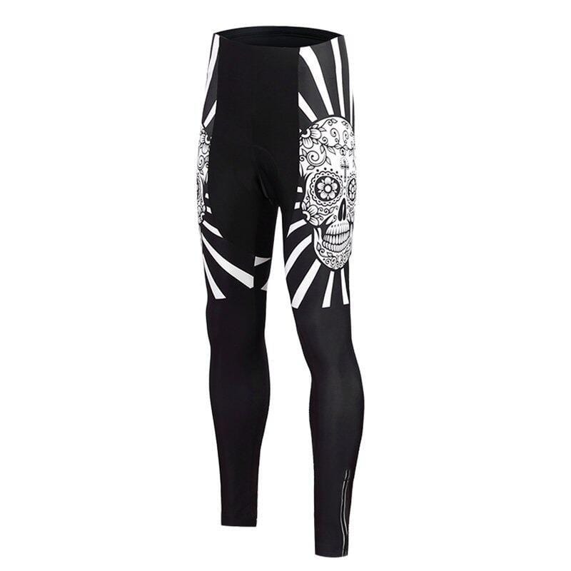 Men's Skull Cycling Pants