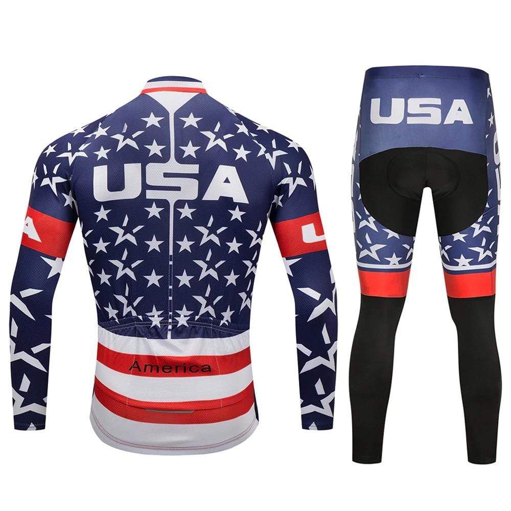 Men's USA Winter Cycling Jersey or Pants