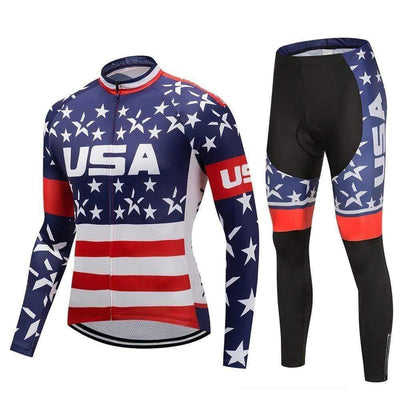 Men's USA Winter Cycling Jersey or Pants