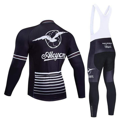 Retro Paris-Roubaix Men's Winter Cycling Jersey of Pants