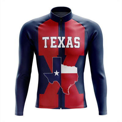 Texas Long Sleeve Cycling Jersey