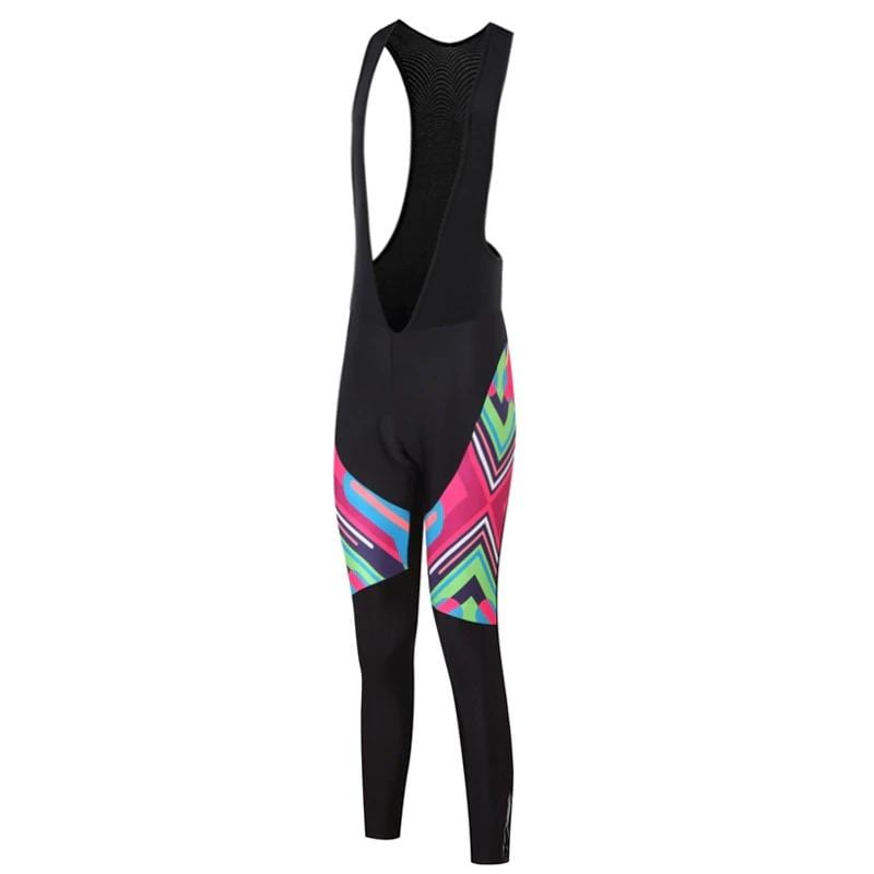 Women's Pink Gel Padded Bib Pants