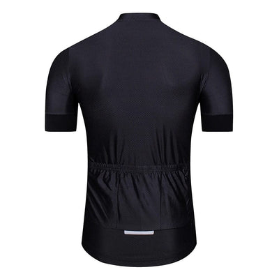 Black Color Intense Cycling Jersey Montella Cycling Men SS Jersey