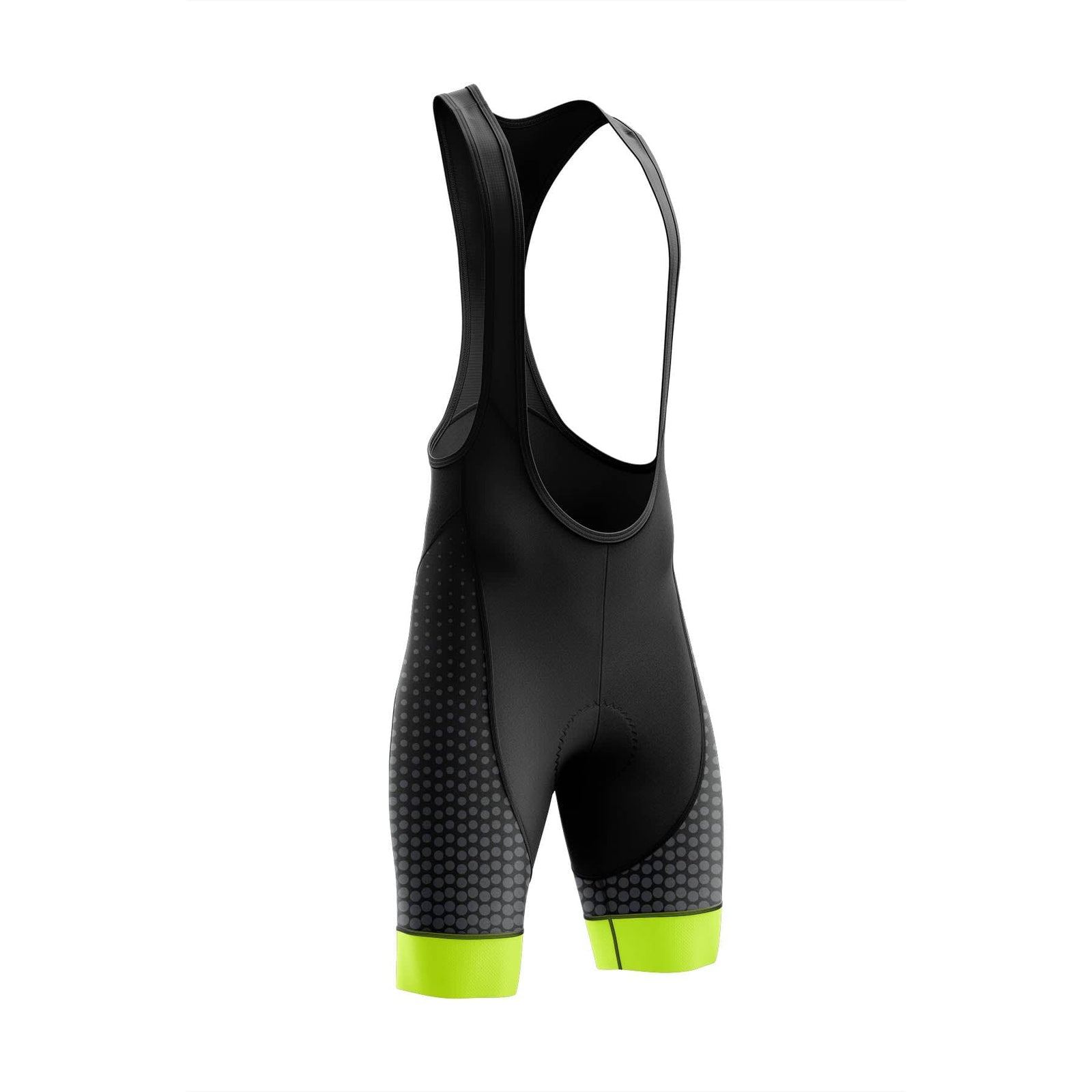 Black Green Cycling Bib Shorts Montella Cycling Bibs